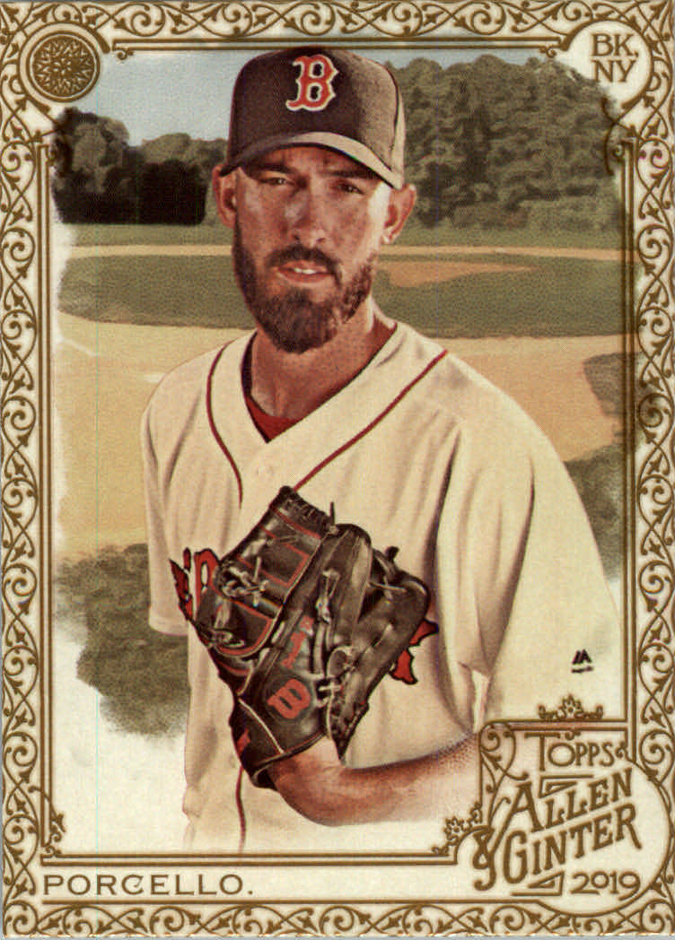 2019 Topps Allen and Ginter Baseball "Gold Border" Parallel Cards - Picture 326 of 351