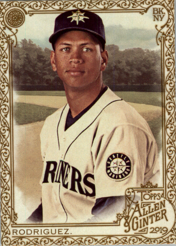 2019 Topps Allen and Ginter Baseball "Gold Border" Parallel Cards - Picture 344 of 351