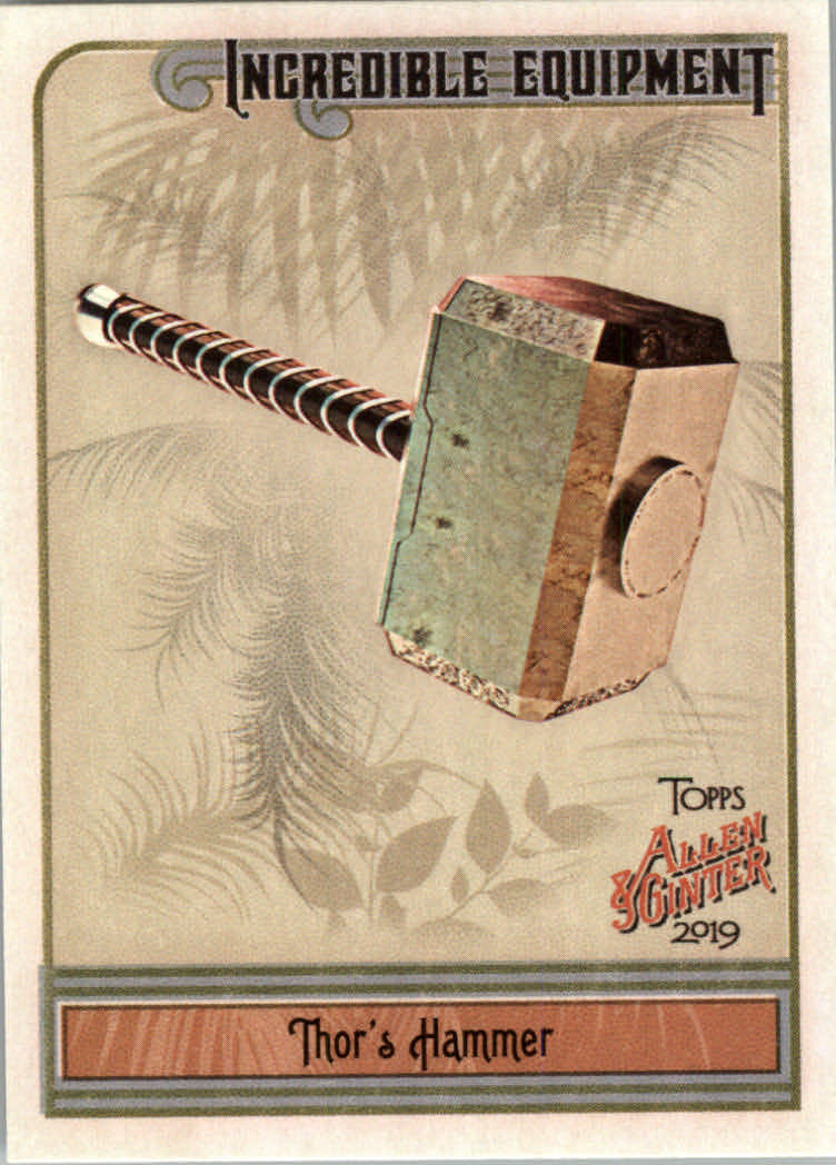 2019 Topps Allen and Ginter Baseball Incredible Equipment Insert and Relic Cards - Picture 34 of 35