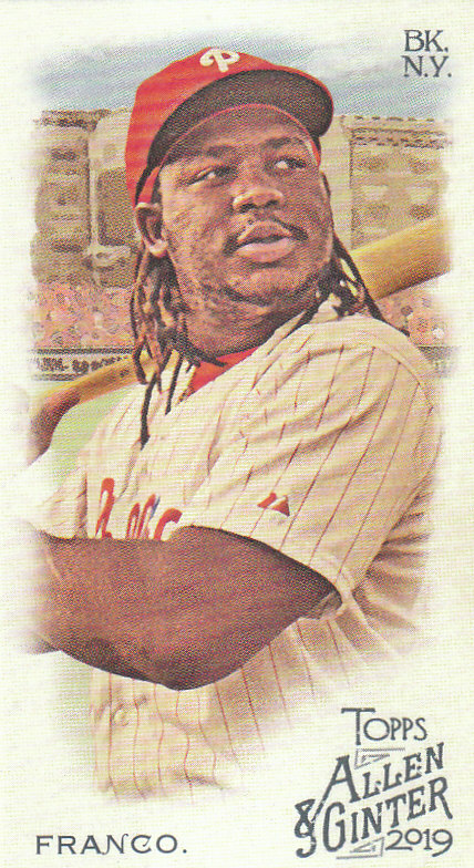 2019 Topps Allen and Ginter Baseball "Mini A and G Back" Parallel Cards - Picture 58 of 73