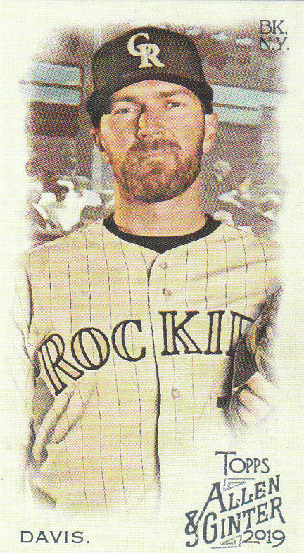 2019 Topps Allen and Ginter Baseball "Mini A and G Back" Parallel Cards - Picture 70 of 73