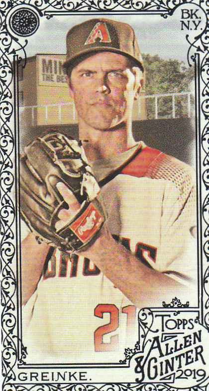 Carte parallele Topps Allen e Ginter Baseball 2019 "Mini Black Border" - Foto 2 di 35
