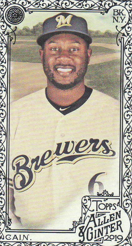 Carte parallele Topps Allen e Ginter Baseball 2019 "Mini Black Border" - Foto 12 di 35