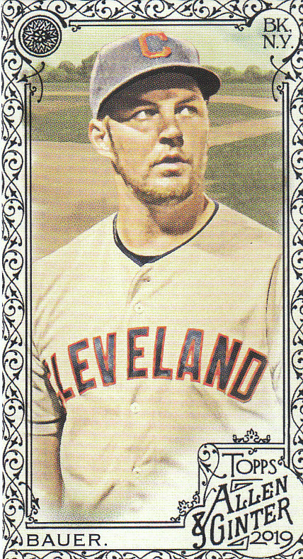 Carte parallele Topps Allen e Ginter Baseball 2019 "Mini Black Border" - Foto 30 di 35