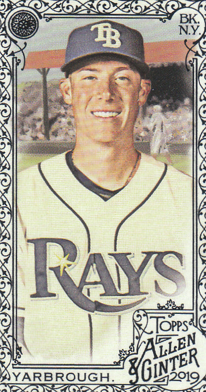 Carte parallele Topps Allen e Ginter Baseball 2019 "Mini Black Border" - Foto 32 di 35