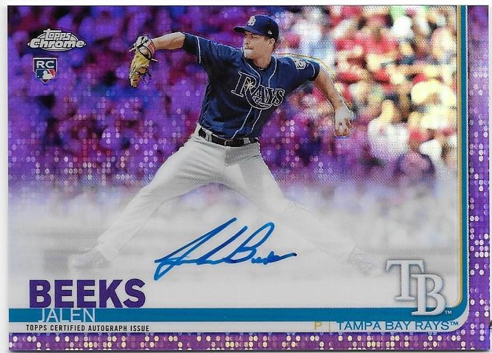 2019 Topps Chrom Baseball Teil 6 Relikt und Rookie Autogrammkarten - Bild 84 von 101