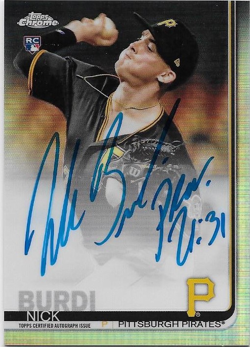 2019 Topps Chrom Baseball Teil 6 Relikt und Rookie Autogrammkarten - Bild 94 von 101