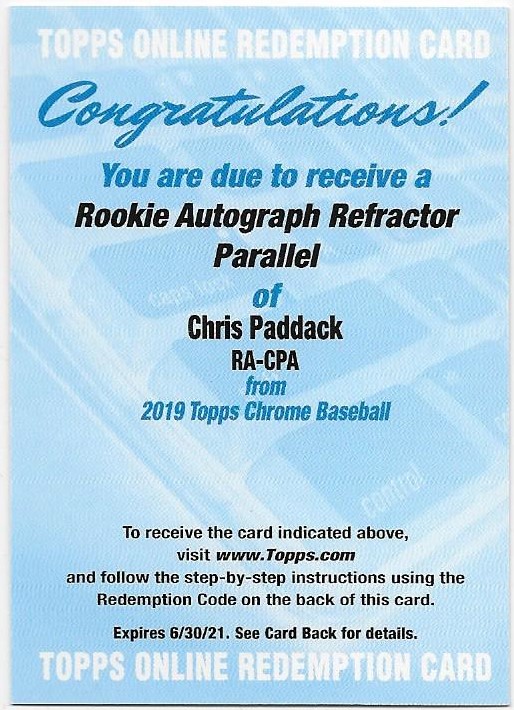 2019 Topps Chrom Baseball Teil 6 Relikt und Rookie Autogrammkarten - Bild 90 von 101