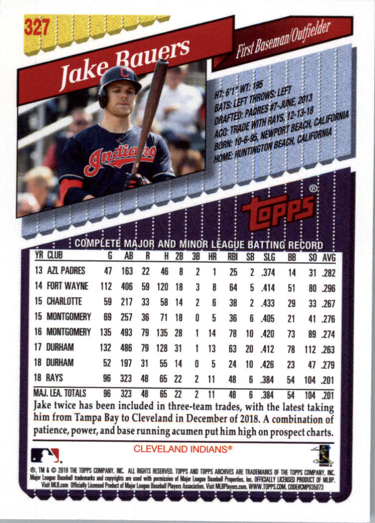 2019 Topps Archives Baseball Part 2 Main Set Cards #201 to #330 - Picture 219 of 225