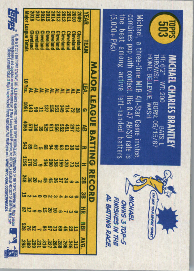 2019 Topps Heritage High Series Baseball Part 1 Main Set Cards #501 to #725 - Picture 7 of 431