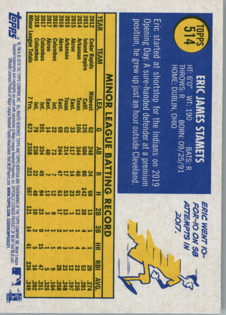 2019 Topps Heritage High Series Baseball Part 1 Main Set Cards #501 to #725 - Picture 25 of 431