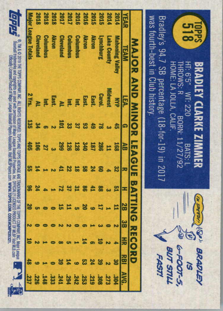 2019 Topps Heritage High Series Baseball Part 1 Main Set Cards #501 to #725 - Picture 31 of 431