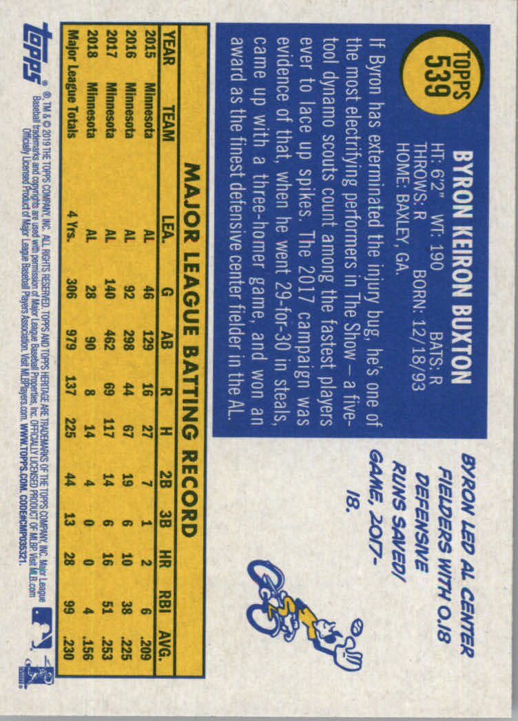 2019 Topps Heritage High Series Baseball Part 1 Main Set Cards #501 to #725 - Picture 69 of 431