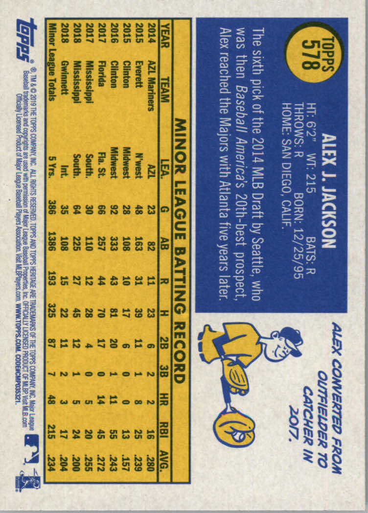 2019 Topps Heritage High Series Baseball Part 1 Main Set Cards #501 to #725 - Picture 147 of 431