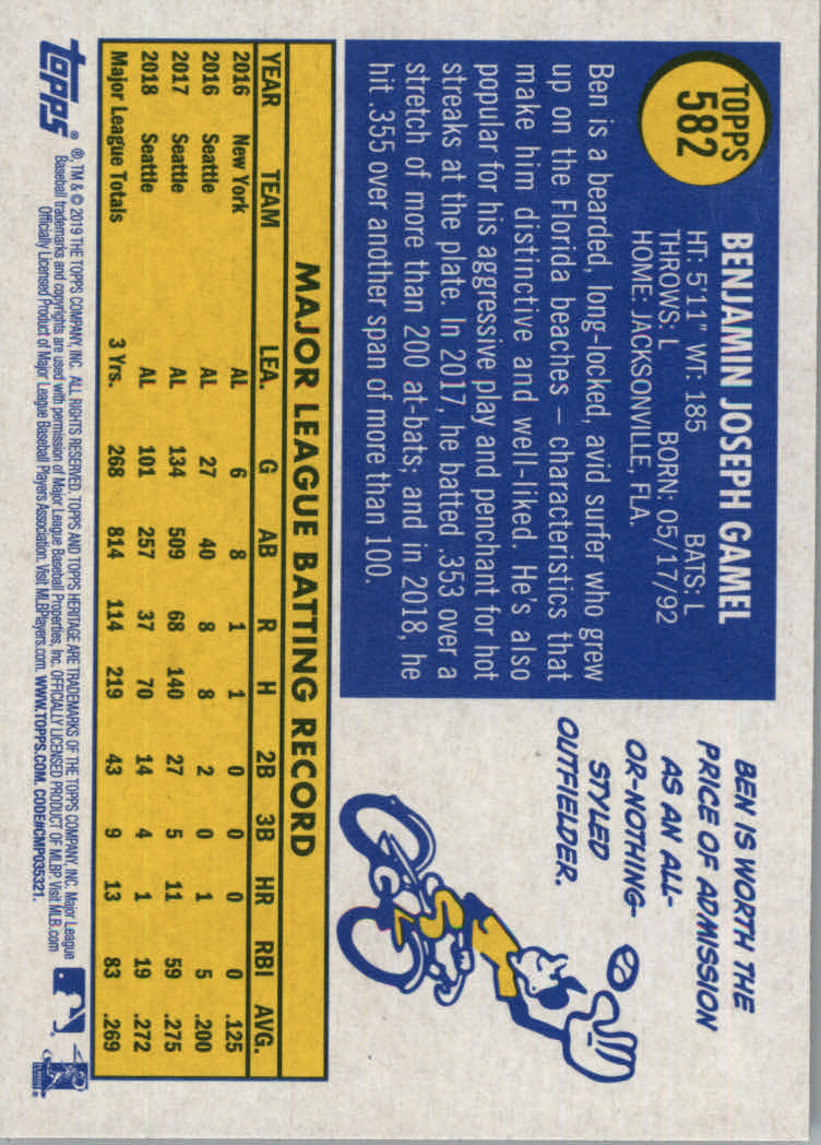 2019 Topps Heritage High Series Baseball Part 1 Main Set Cards #501 to #725 - Picture 155 of 431