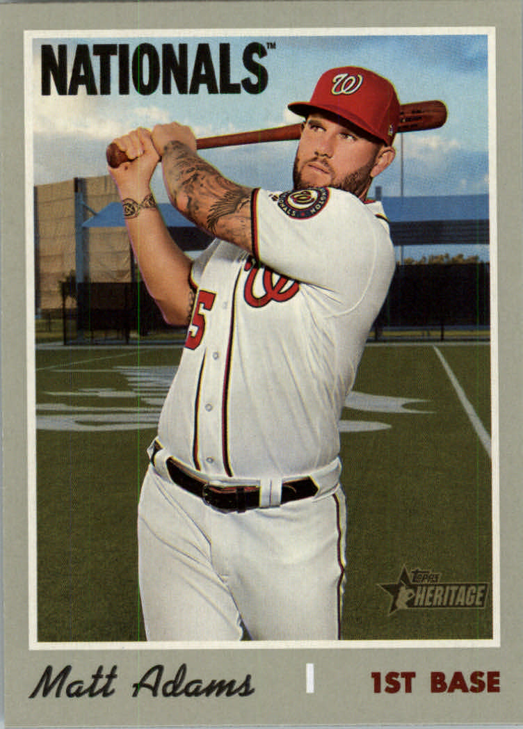 2019 Topps Heritage High Series Baseball Part 1 Main Set Cards #501 to #725 - Picture 224 of 431
