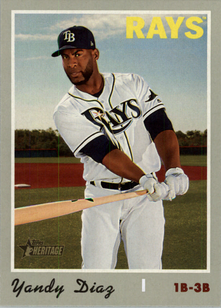 2019 Topps Heritage High Series Baseball Part 1 Main Set Cards #501 to #725 - Picture 260 of 431