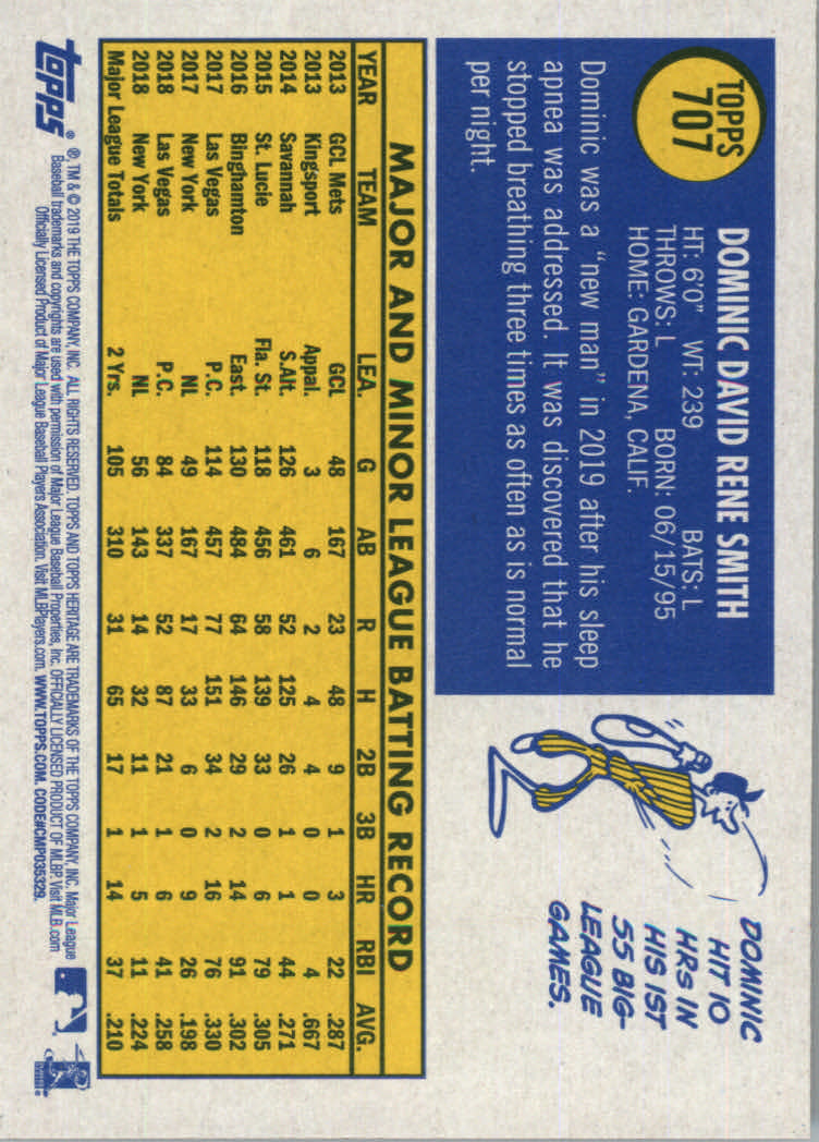 2019 Topps Heritage High Series Baseball Part 1 Main Set Cards #501 to #725 - Picture 397 of 431