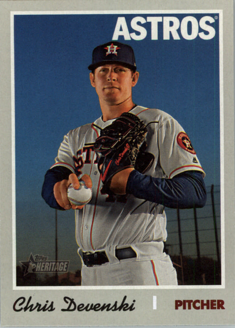 2019 Topps Heritage High Series Baseball Part 1 Main Set Cards #501 to #725 - Picture 408 of 431