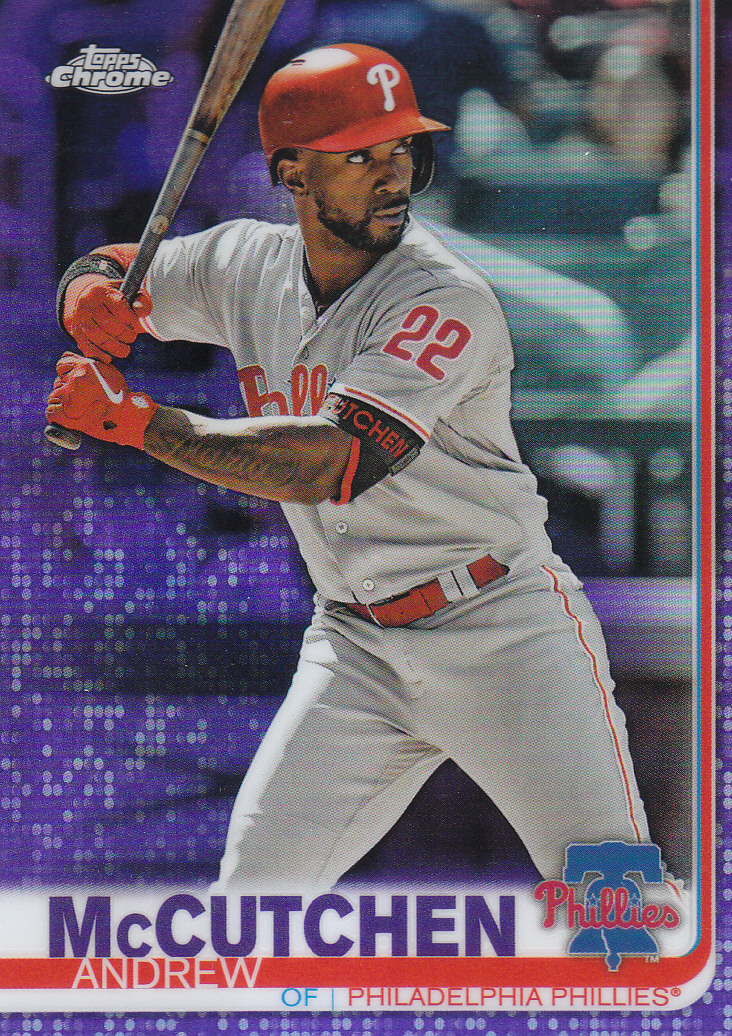 2019 Topps Chrome Baseball Part 4 Color Refractors and Variation Cards - Bild 64 von 75