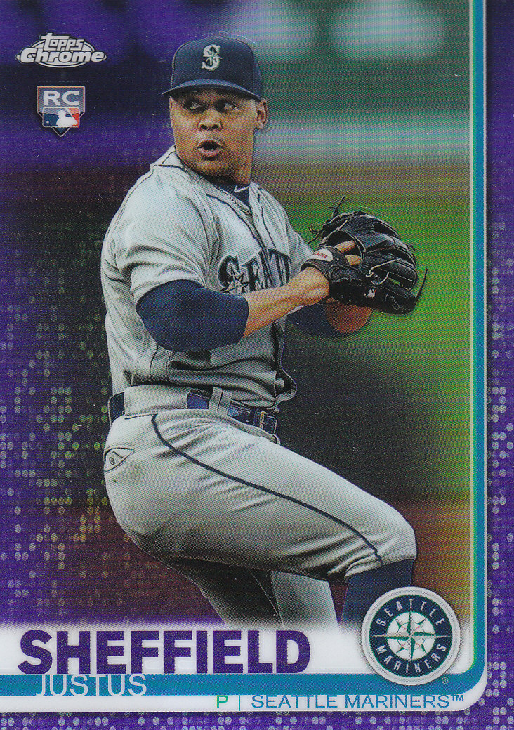 2019 Topps Chrome Baseball Part 4 Color Refractors and Variation Cards - Bild 68 von 75