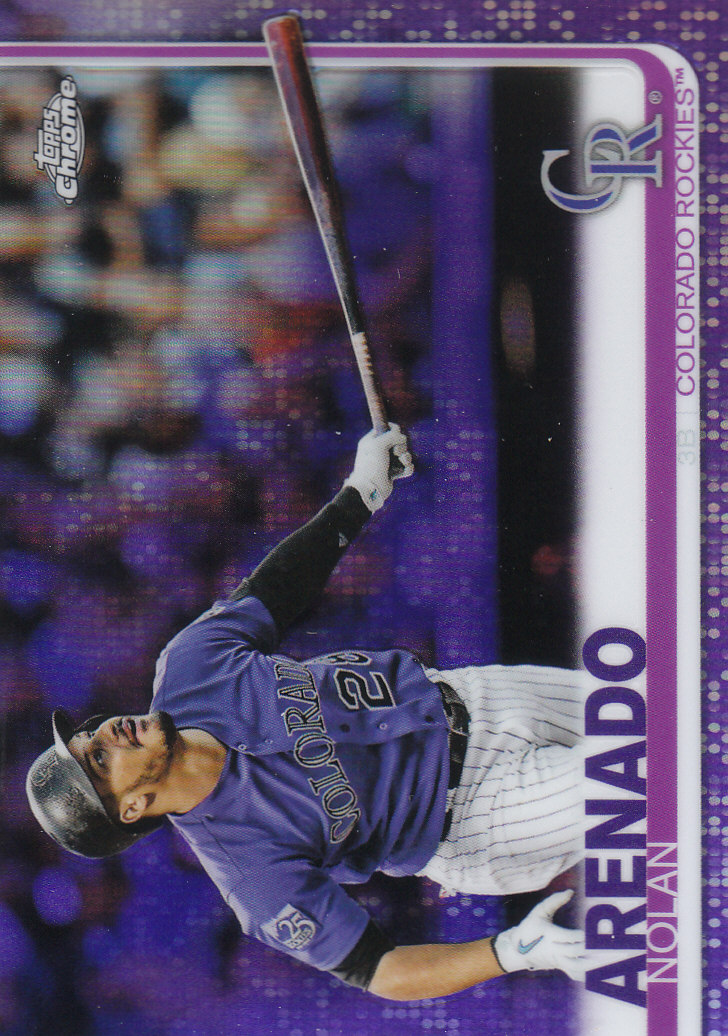 2019 Topps Chrome Baseball Part 4 Color Refractors and Variation Cards - Bild 70 von 75