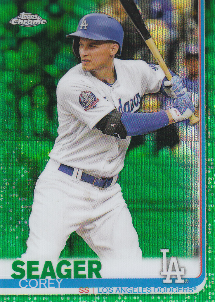 2019 Topps Chrome Baseball Part 4 Color Refractors and Variation Cards - Bild 24 von 75