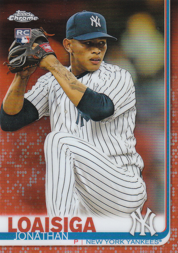 2019 Topps Chrome Baseball Part 4 Color Refractors and Variation Cards - Bild 50 von 75