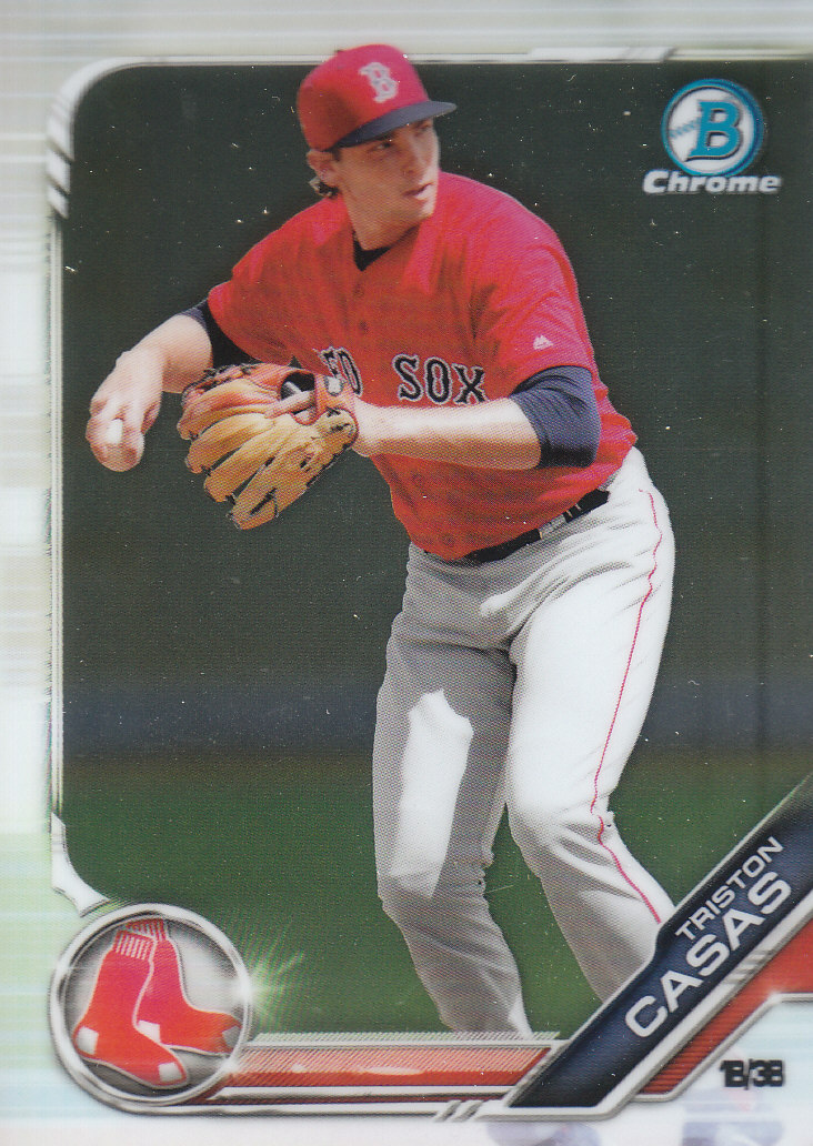 2019 Bowman Chrome Baseball "Prospects" Insert Cards #BCP1 to #BCP250 - Picture 314 of 353