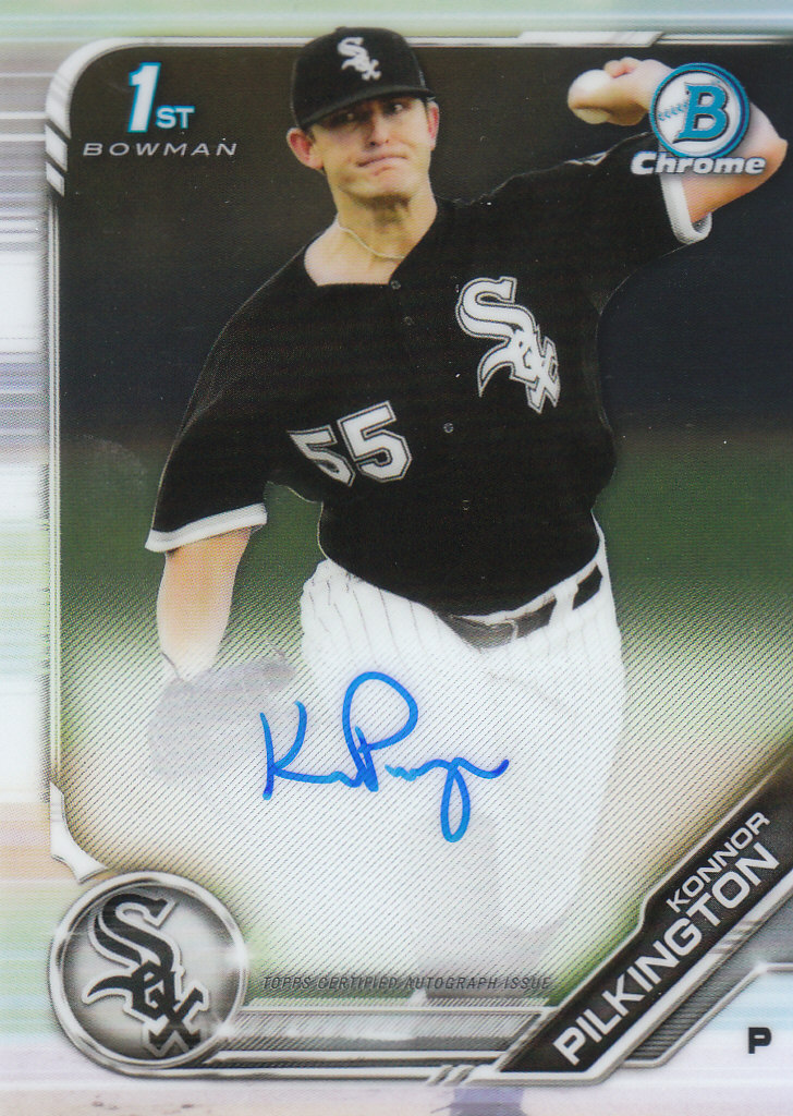 Tarjetas paralelas y inserciones de béisbol Bowman Chrome 2019 "Prospect Autographs" - Imagen 12 de 29