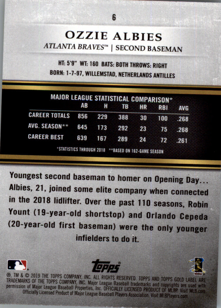 2019 Topps Gold Label Baseball Part 2 Class 2 Main Set and Parallel Cards - Picture 7 of 159