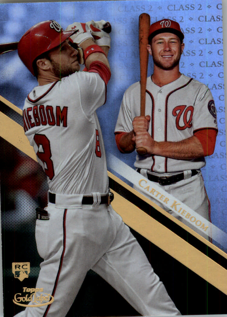 2019 Topps Gold Label Baseball Part 2 Class 2 Main Set and Parallel Cards - Picture 66 of 159