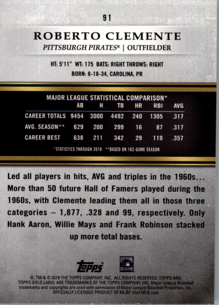 2019 Topps Gold Label Baseball Part 2 Class 2 Main Set and Parallel Cards - Picture 115 of 159