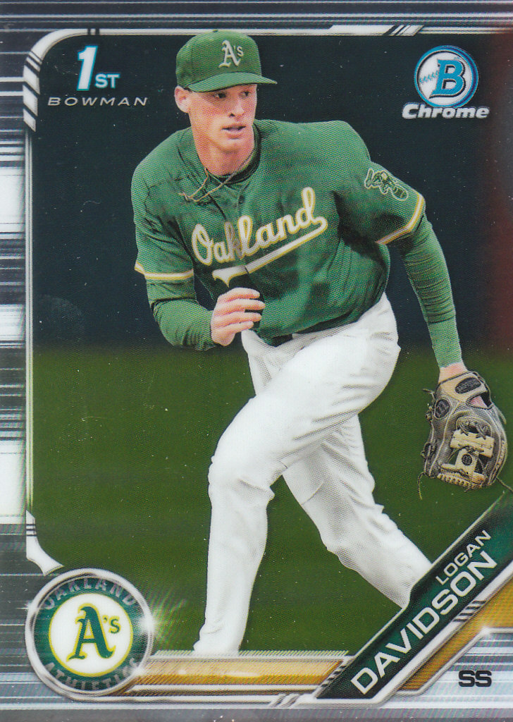 2019 Bowman Chrome Draft Baseball Part 1 Main Set Cards #BDC1 to #BDC200 - Picture 20 of 383