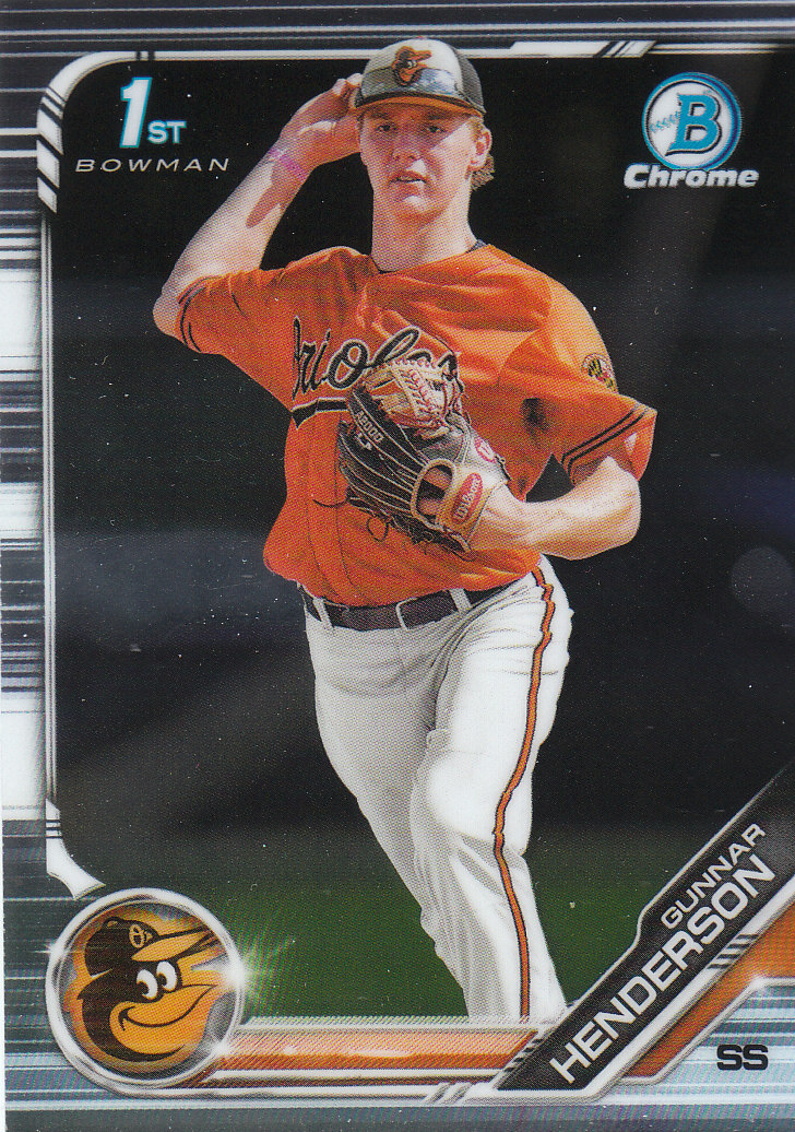 2019 Bowman Chrome Draft Baseball Part 1 Main Set Cards #BDC1 to #BDC200 - Picture 42 of 383