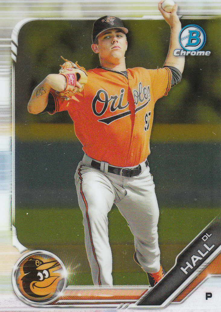 2019 Bowman Chrome Draft Baseball Part 1 Main Set Cards #BDC1 to #BDC200 - Picture 64 of 383