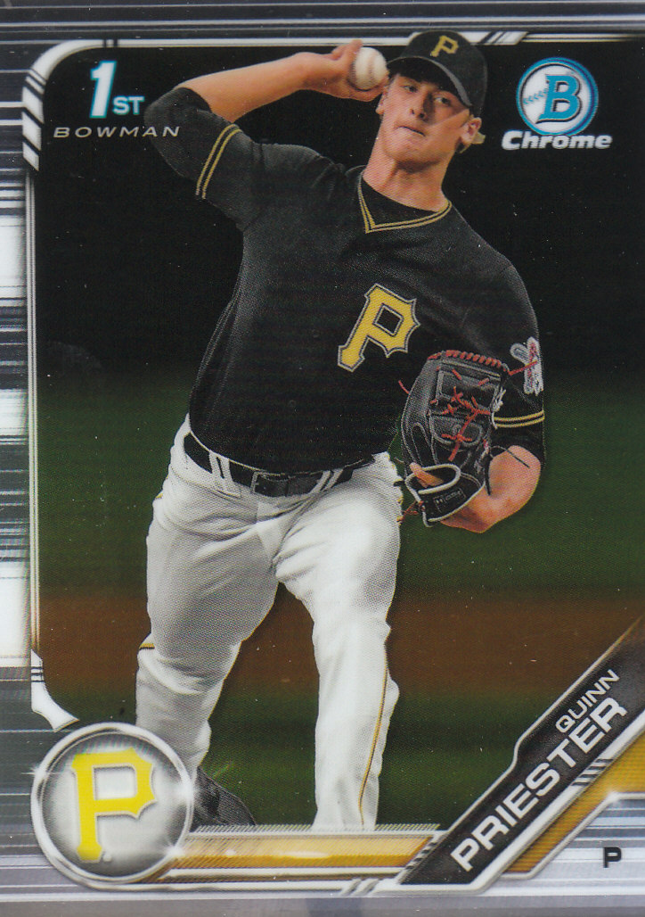 2019 Bowman Chrome Draft Baseball Part 1 Main Set Cards #BDC1 to #BDC200 - Picture 86 of 383