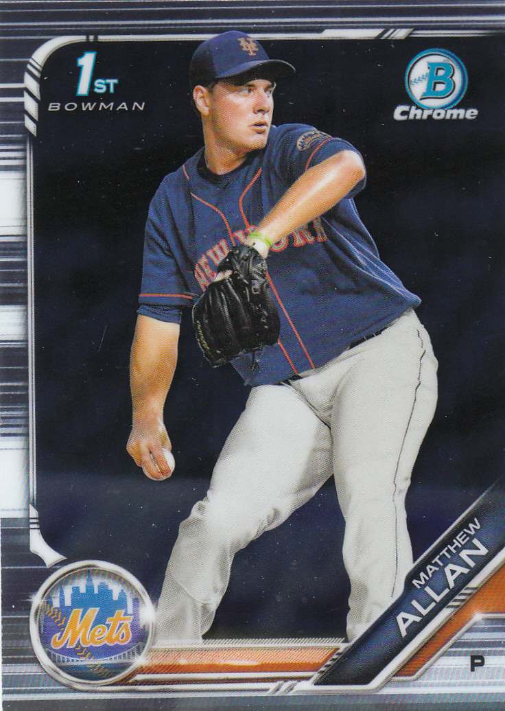 2019 Bowman Chrome Draft Baseball Part 1 Main Set Cards #BDC1 to #BDC200 - Picture 94 of 383
