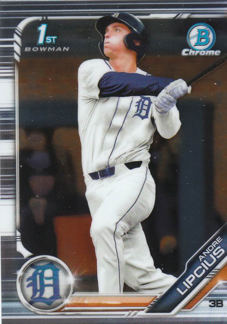 2019 Bowman Chrome Draft Baseball Part 1 Main Set Cards #BDC1 to #BDC200 - Picture 206 of 383