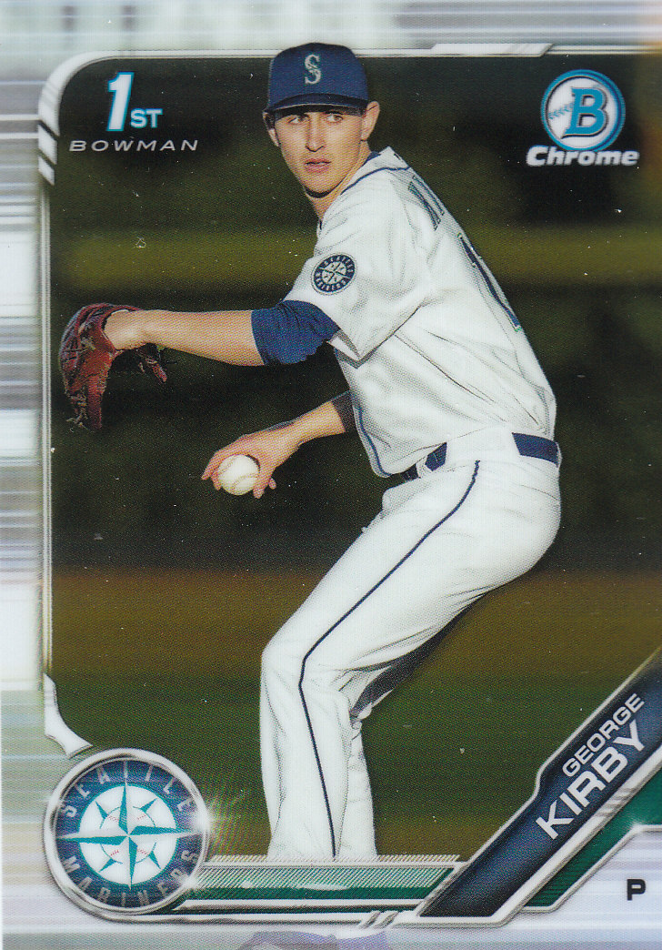 2019 Bowman Chrome Draft Baseball Part 1 Main Set Cards #BDC1 to #BDC200 - Picture 220 of 383