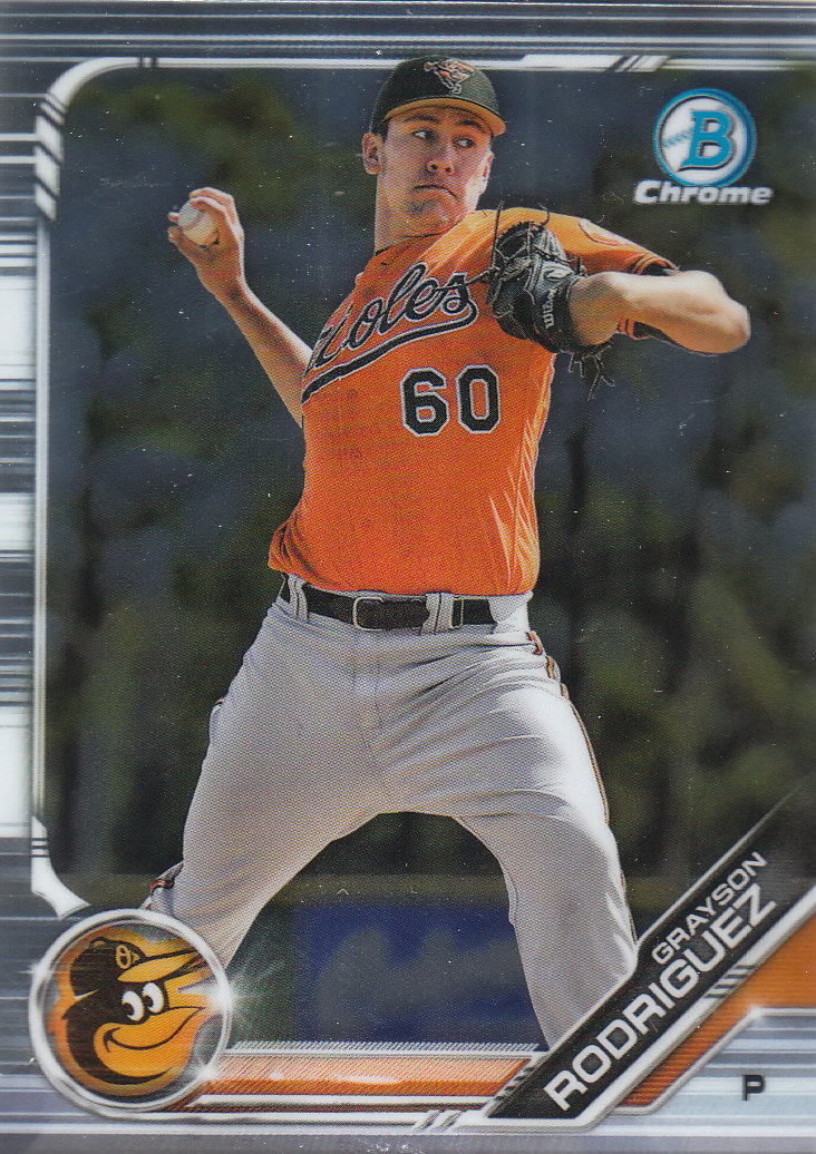 2019 Bowman Chrome Draft Baseball Part 1 Main Set Cards #BDC1 to #BDC200 - Picture 232 of 383