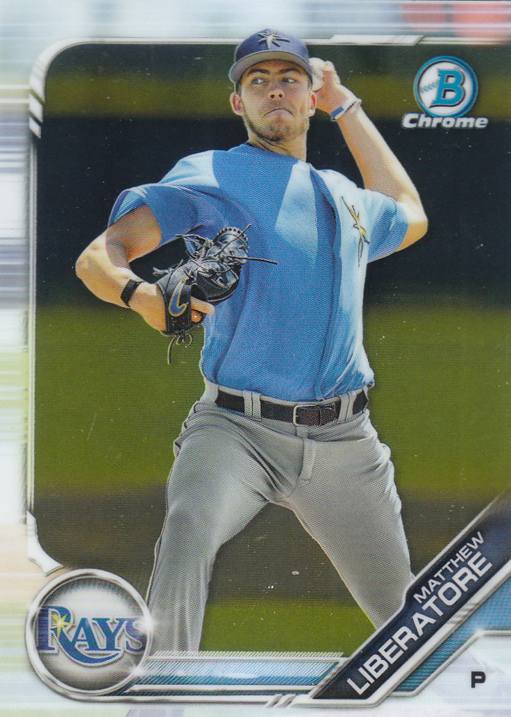 2019 Bowman Chrome Draft Baseball Part 1 Main Set Cards #BDC1 to #BDC200 - Picture 244 of 383