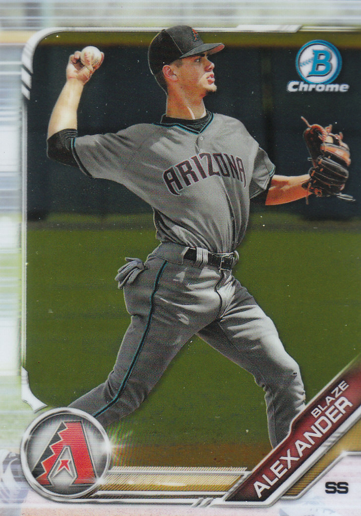 2019 Bowman Chrome Draft Baseball Part 1 Main Set Cards #BDC1 to #BDC200 - Picture 294 of 383