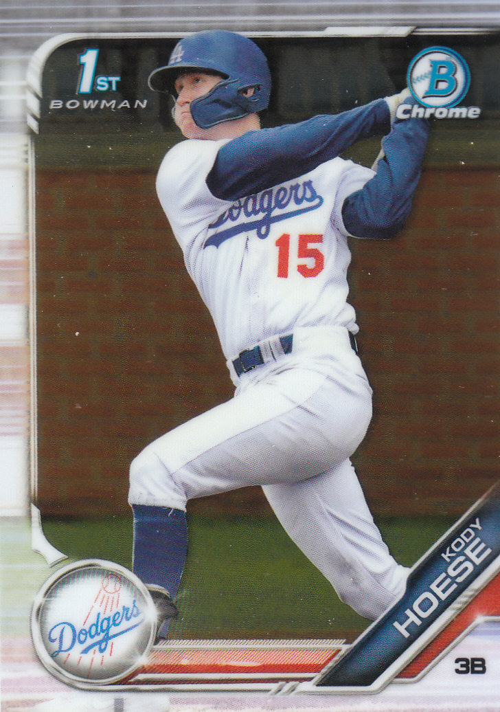 2019 Bowman Chrome Draft Baseball Part 1 Main Set Cards #BDC1 to #BDC200 - Picture 356 of 383