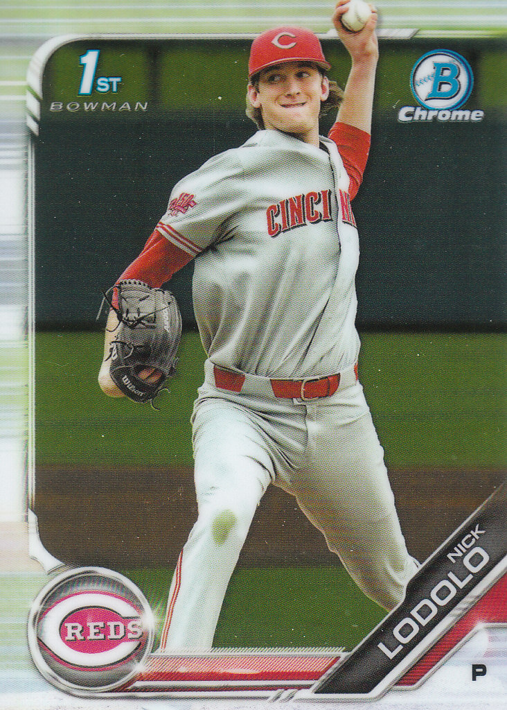 2019 Bowman Chrome Draft Baseball Part 1 Main Set Cards #BDC1 to #BDC200 - Picture 360 of 383