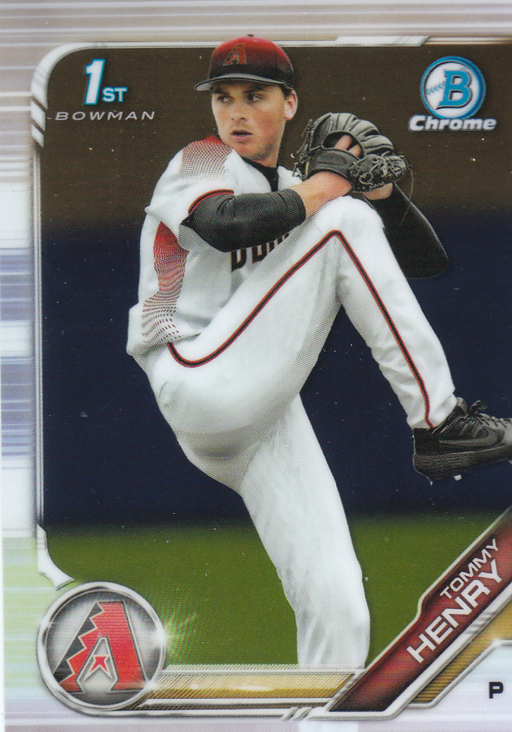 2019 Bowman Chrome Draft Baseball Part 1 Main Set Cards #BDC1 to #BDC200 - Picture 376 of 383