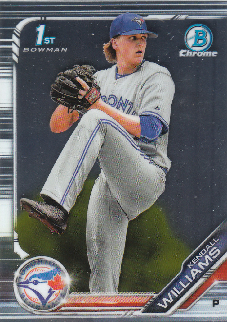 2019 Bowman Chrome Draft Baseball Part 1 Main Set Cards #BDC1 to #BDC200 - Picture 380 of 383