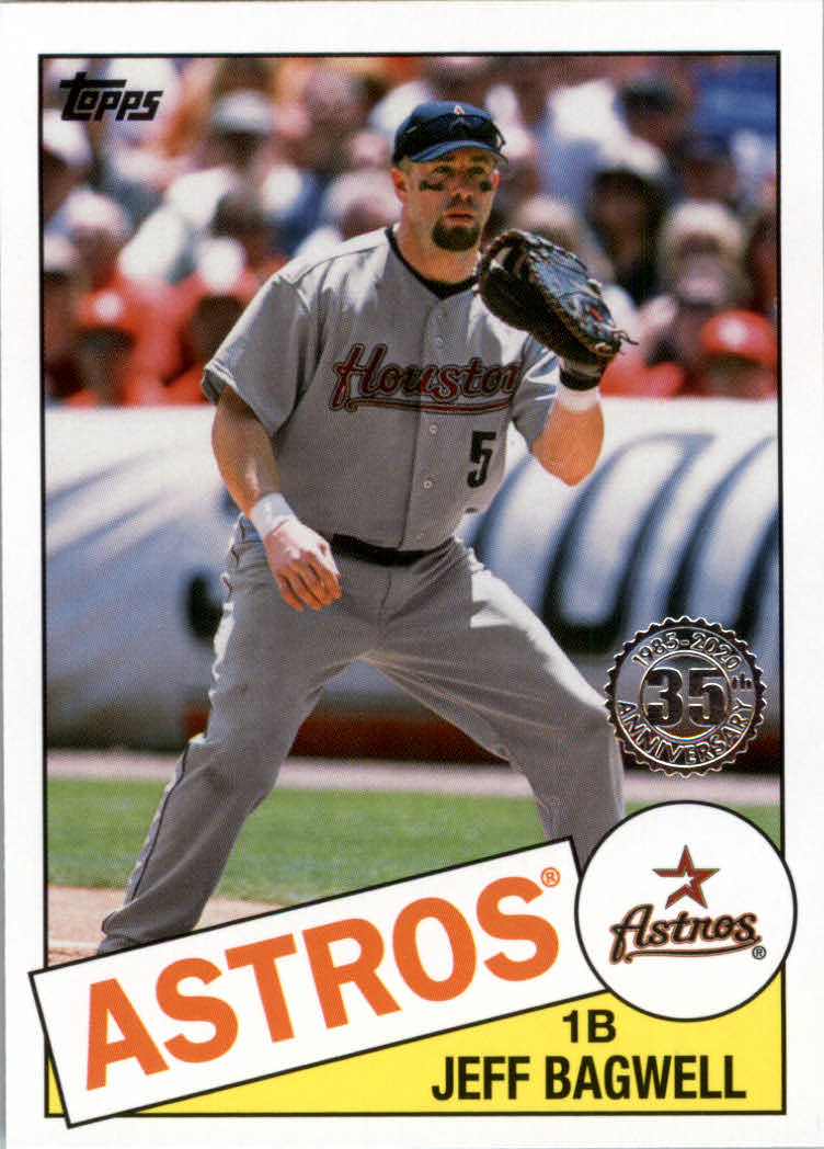 2020 Topps Baseball '85 Topps Series 1 Insert - Parallel - Relic Cards - Picture 16 of 43