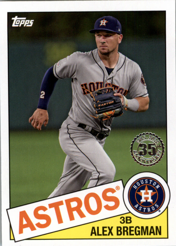 2020 Topps Baseball '85 Topps Series 1 Insert - Parallel - Relic Cards - Picture 18 of 43