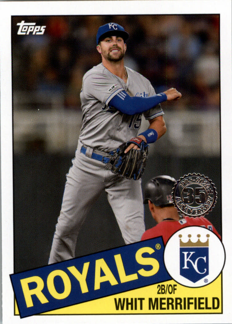 2020 Topps Baseball '85 Topps Series 1 Insert - Parallel - Relic Cards - Picture 20 of 43